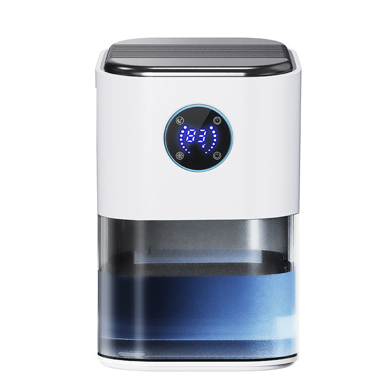 Chenjun Mini Dehumidifier for Home, Dorm, Bathroom, 42W, 220V, 10-20 sqm, 1.0-2.5L Tank, UK Plug
