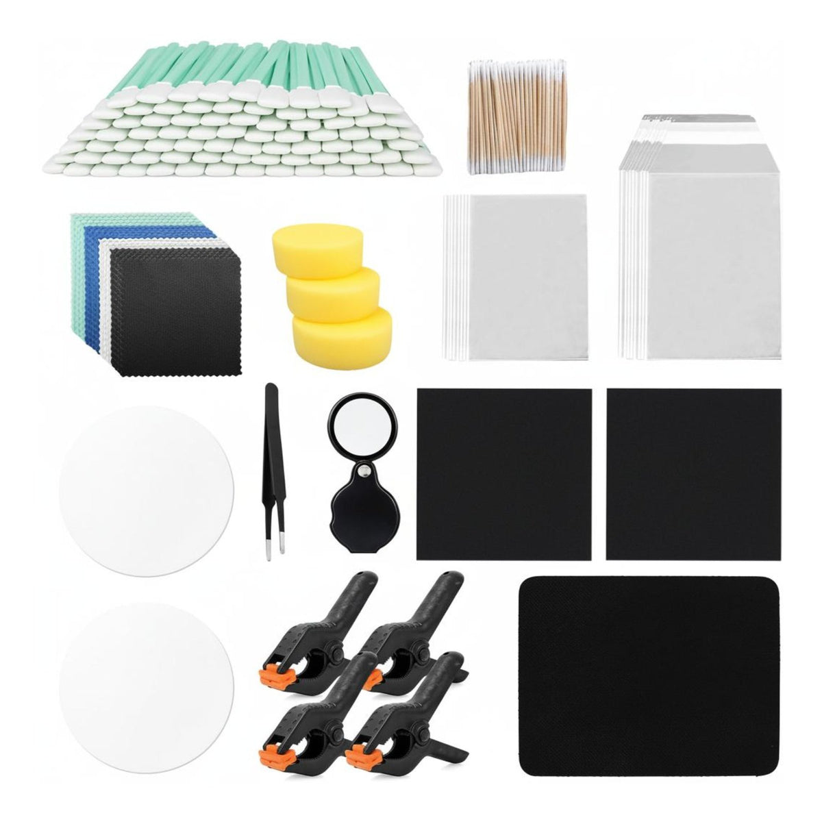 385 Pieces Card Cleaning Kit Easy to Use Trading Card Cleaning Kit for Hobbyists