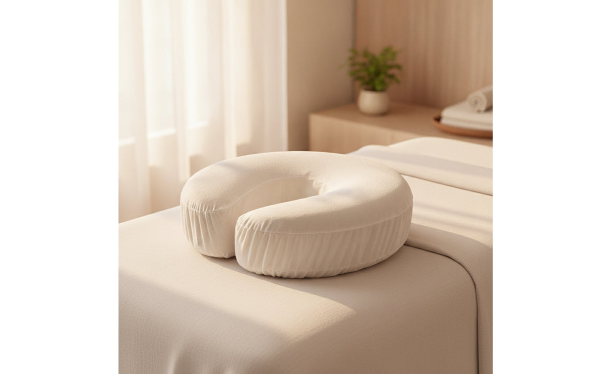 50 Pieces Massage Headrest Cover C-Shaped Pillow Cover Covers for Beauty Salons