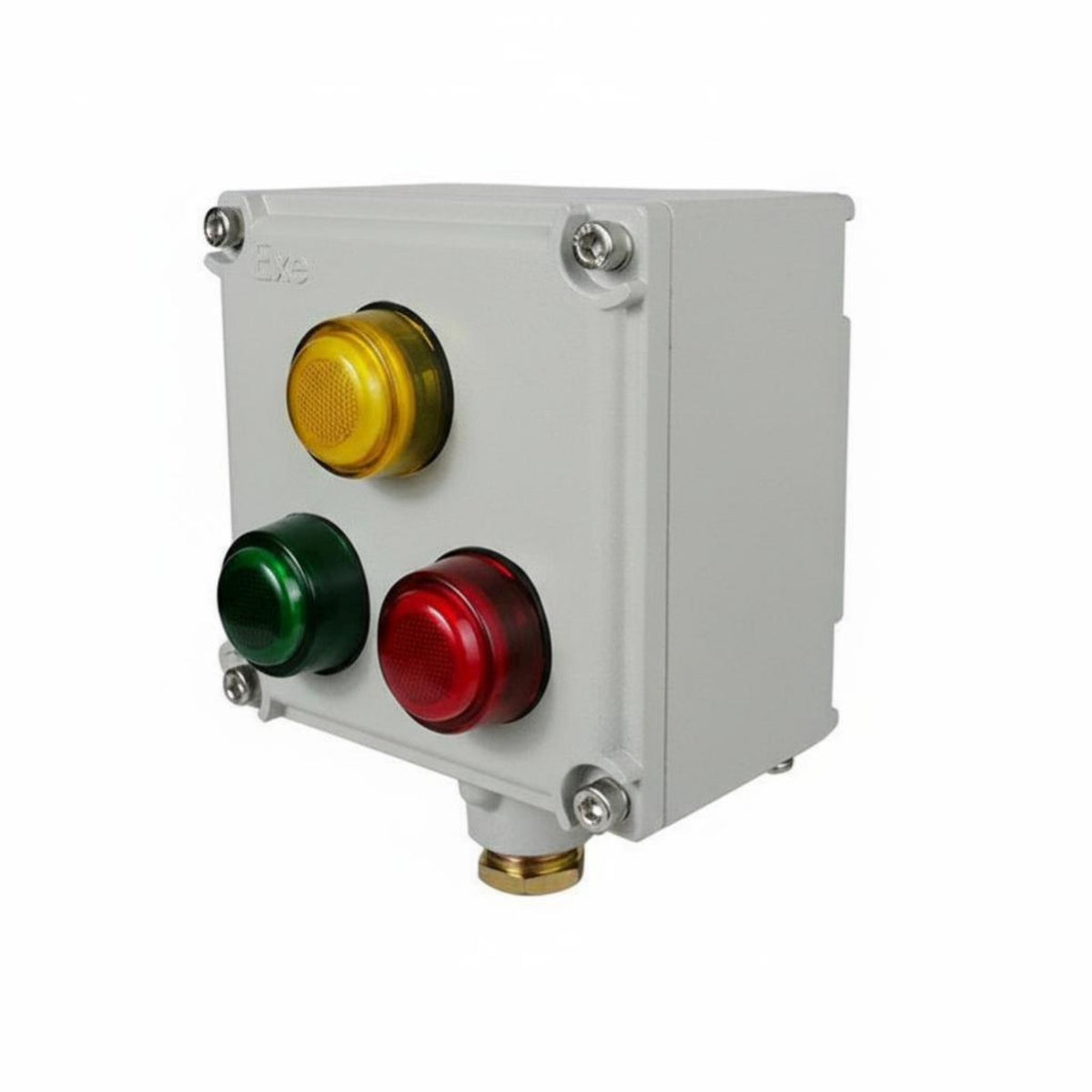 Three-Phase Power Indicator Light Sturdy Construction Three-Color Warning Light