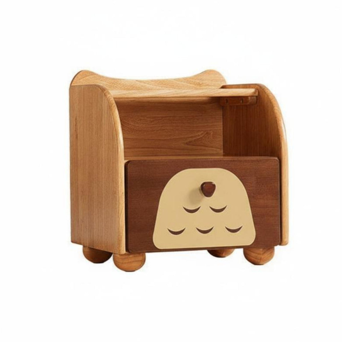 Multi-Tier Storage Stand Child-Safe Rounded Corners kids' Furniture for Children