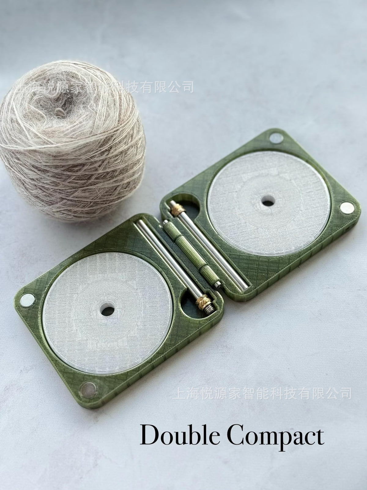 Foldable Yarn Holder for Knitting and Crochet