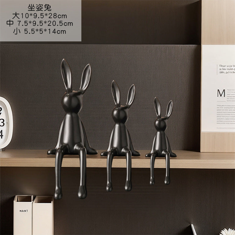 Rabbit Family Black