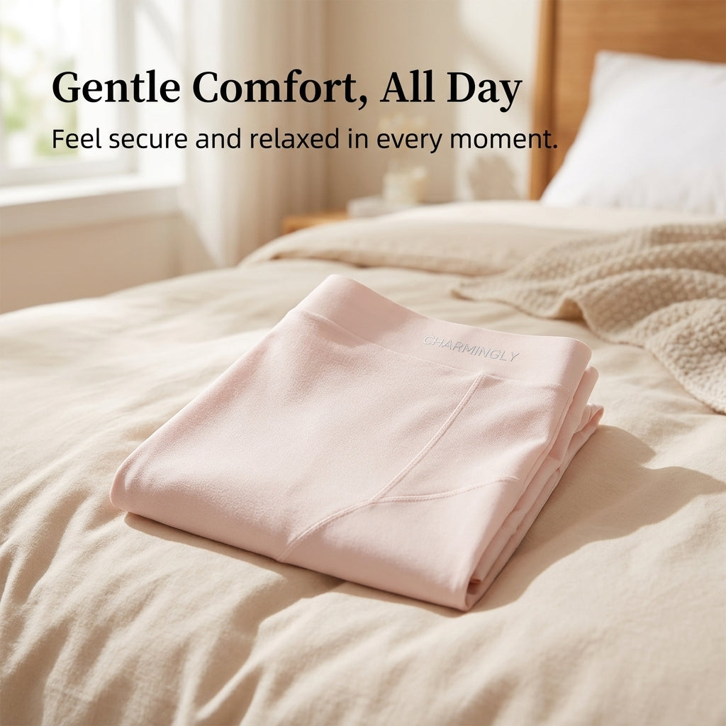 Maternity Underwear Postpartum with High Waist for C Section Recovery, Soft Modal Material Knickers with Elastic Waistband