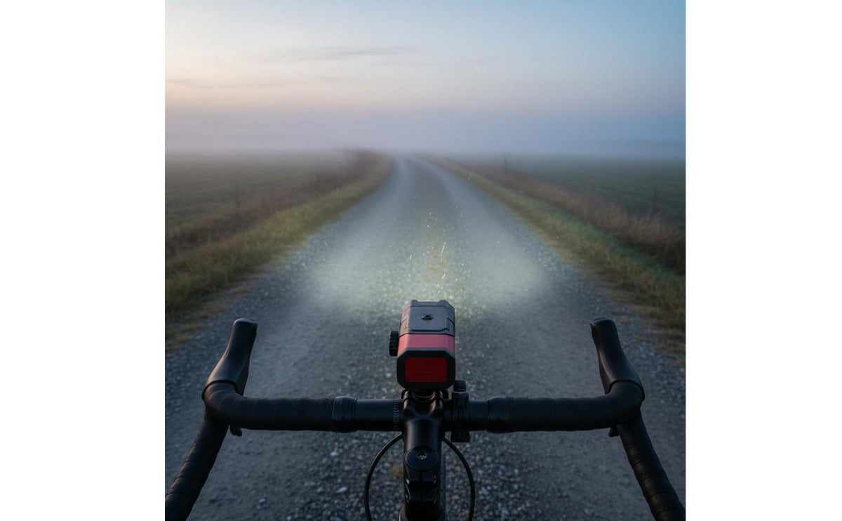 USB-Charged Bike Front Light Super Bright USB Front Cycle LED Illumination Cycle Headlight for Night Riders, Commuters, Commuting