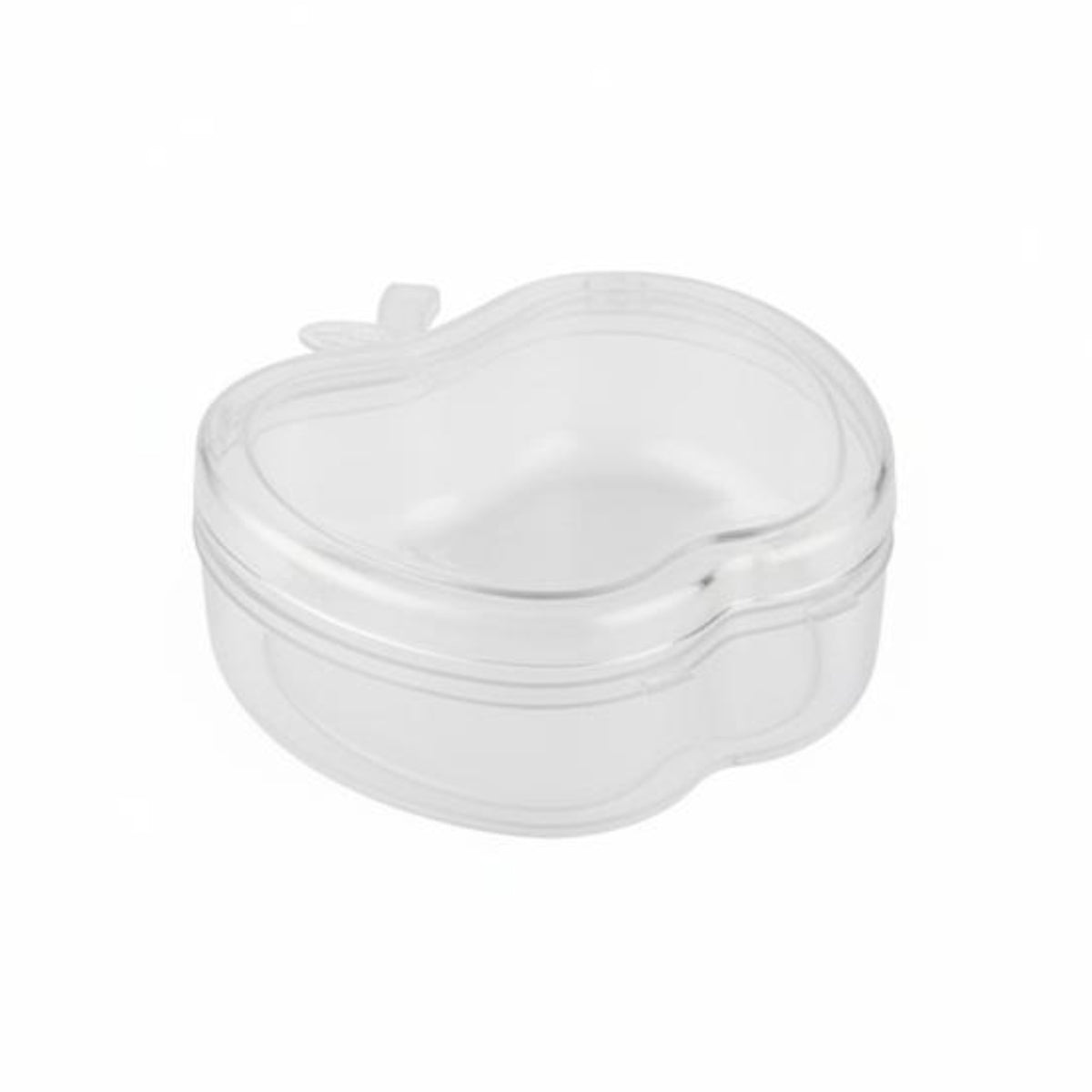 Fruit-Shaped Box Versatile Transparent Box Compact Small Organizer Container for Workbench, Craft Room, Desk Drawer