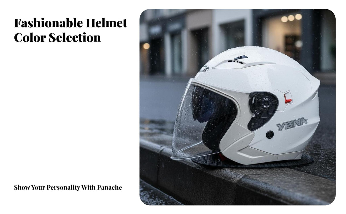 Electric Bike Helmet 3C Certified Double Lens Helmet Four-Season for Men, Women, Commuting