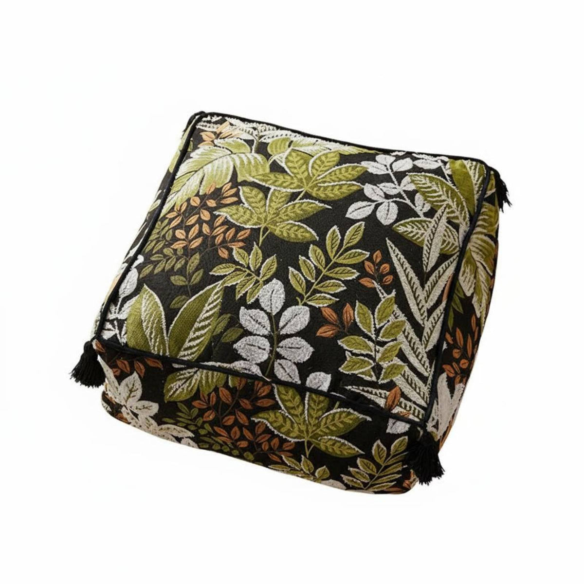 animal stripe Print Pouf Multi-Functional Low Stool Comfortable for Bay opening, Bedroom