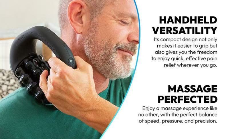Massage Roller with 4 Silicone Roller Balls for Foot Massage