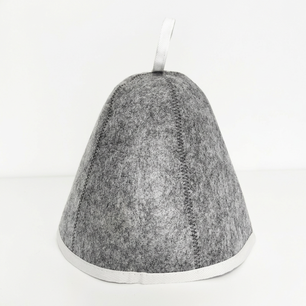 Sauna Hat for Steam Bath, Steam Room Essential Parts, Heat Resistant Sauna Cap, Stylish Appearance Sauna Hat, Sauna Hat with