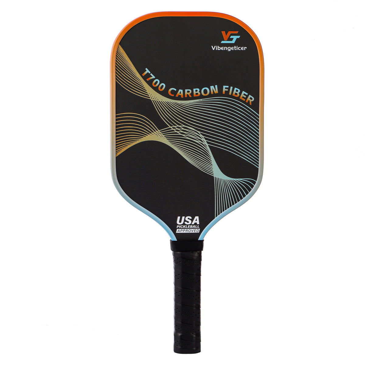 T700 Carbon Fiber Pickleball Paddle with Matte Finish, USAPA Professional Tournament Outdoor Paddle
