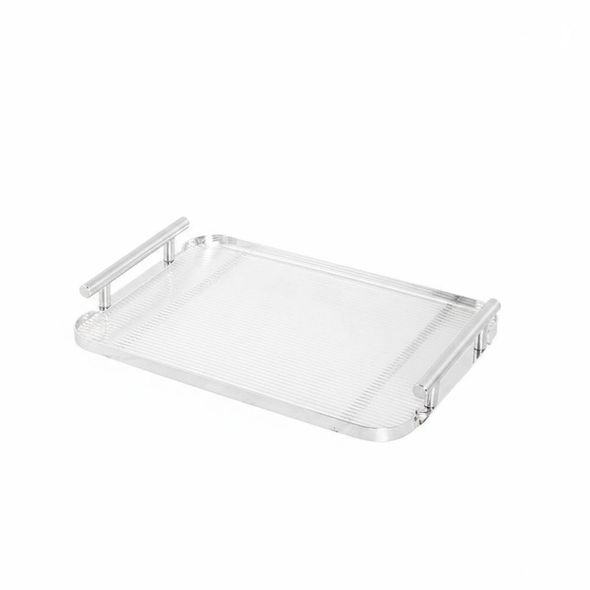 Desktop Tray Open Design Serving Tray Easy to Clean Desk Storage