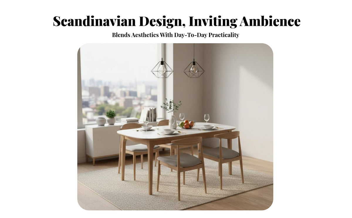 Rectangular Table with 4 Chairs Modern Design 5-Piece Dining Group Minimalist aesthetic Dinette Set for Small Families, pairs, Kitchen, Open Plan Living