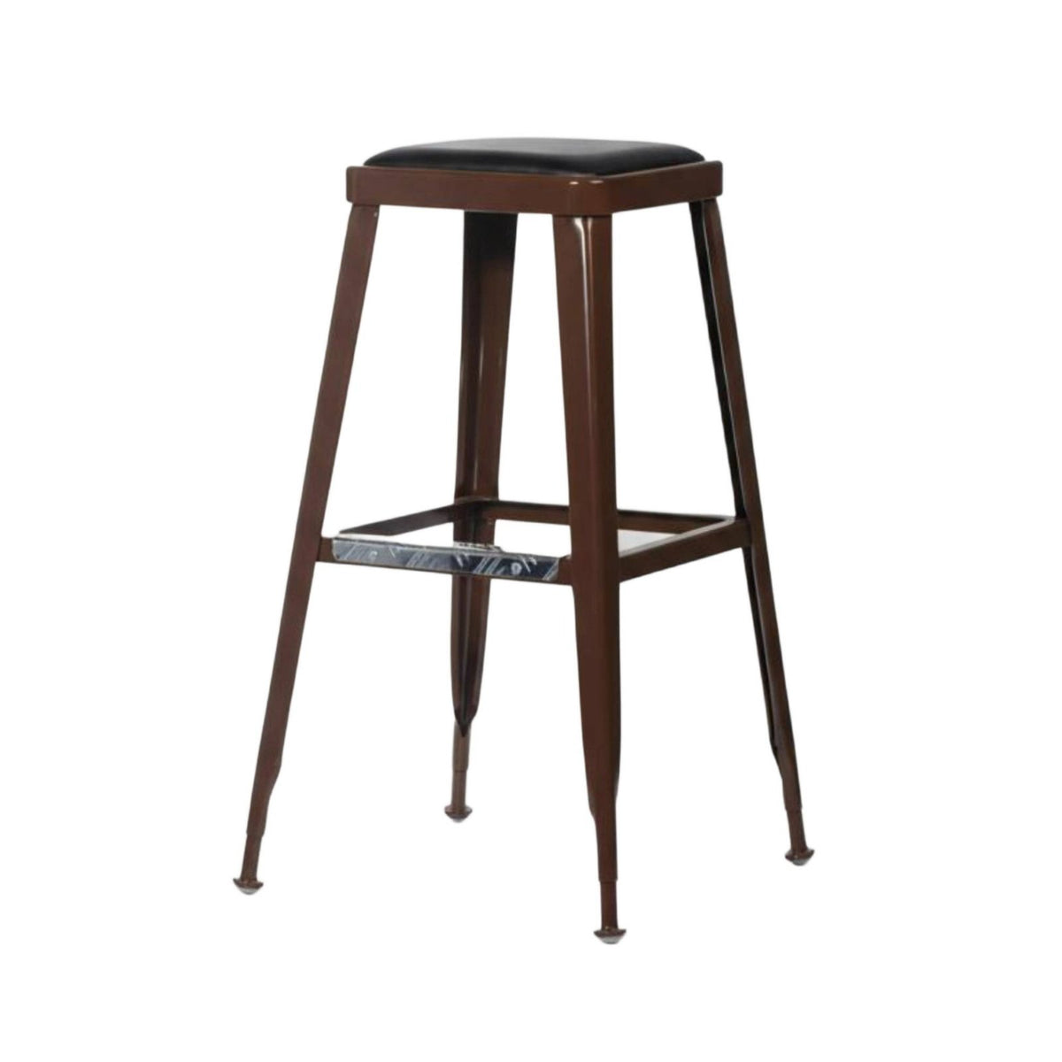 factory-and and design Backless Counter Stool full-metal Construction Indoor Seating for Cafe