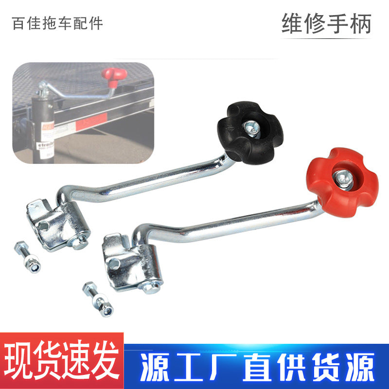 RV Parking Leg Repair Replacement Handle Top Rock Trailer Jack Leg Frame RV Modification Parts