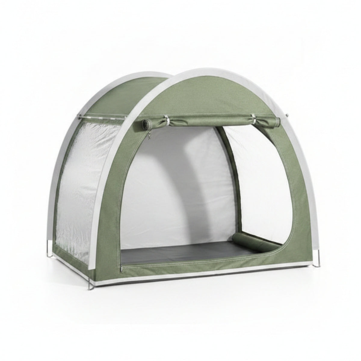 210D Oxford Cloth Cycle Storage Tent Silver-Coated Bike Storage Shelter