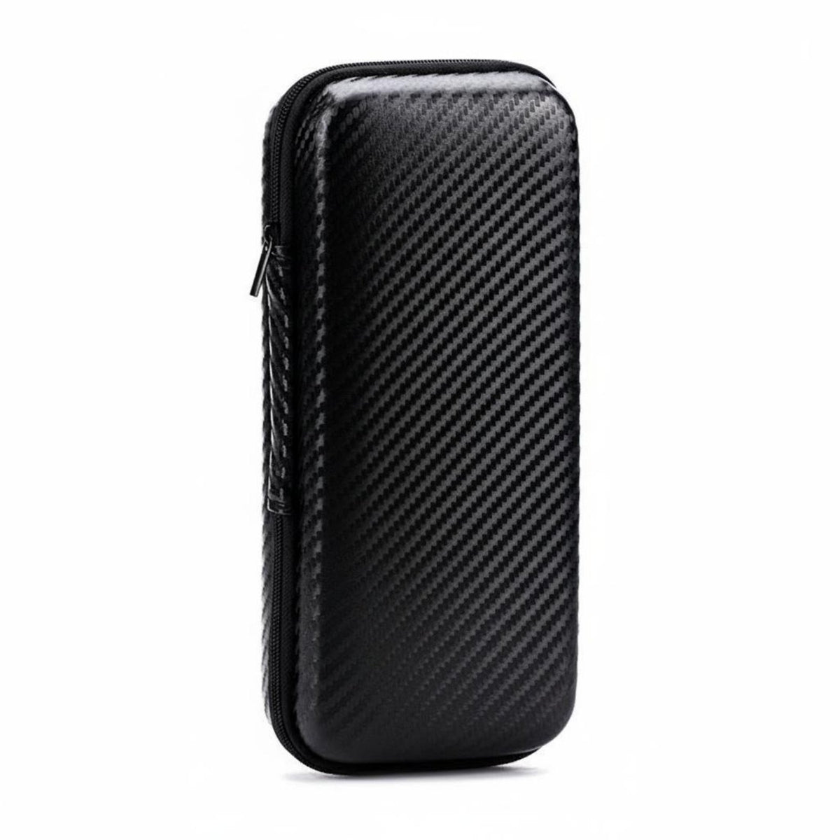 EVA Carrying Case Wide Compatibility Shockproof EVA Travel Case Crushproof Carbon Fiber Pattern Organizer for Home Organization