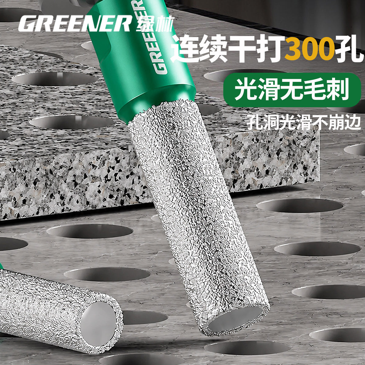 Angle Grinder Tile Drill Bit Set for Dry Drilling Diamond Glass Marble