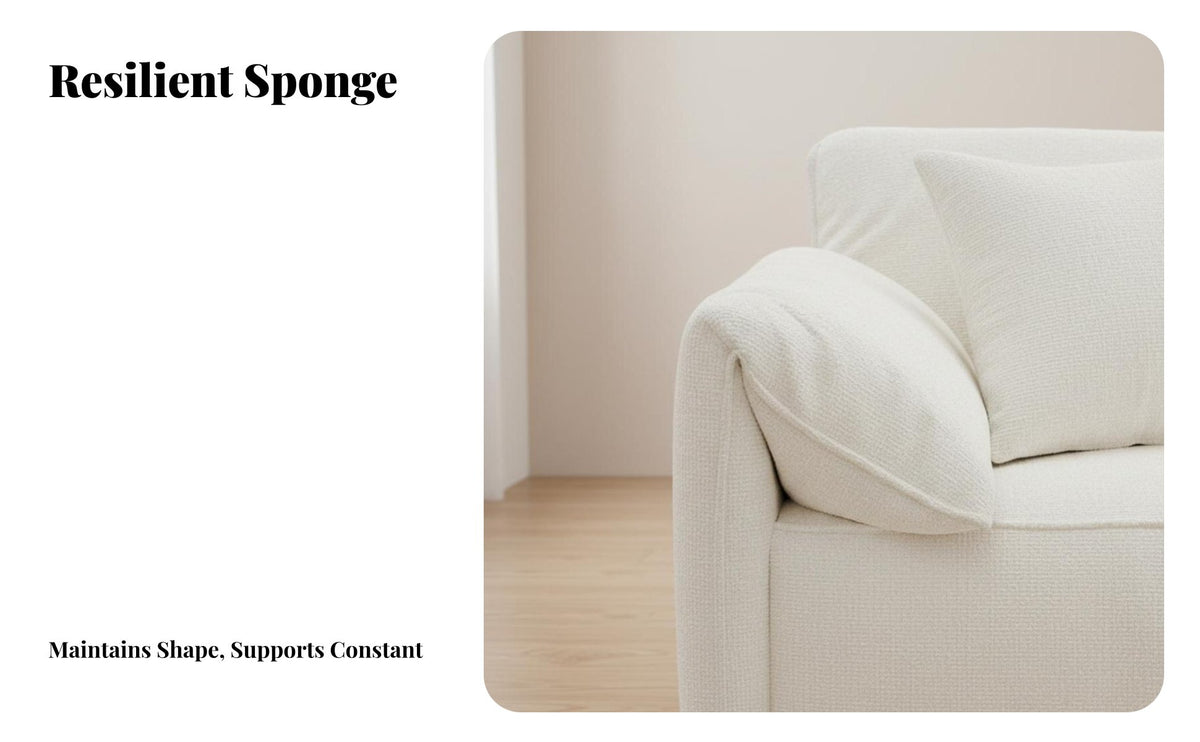 French design Elephant Ear Armrest Settee Light Luxury Sofa mid-centuryera Modern Couch Breathable Upholstery for Business Owners, Interior Designers, Living Room, salon, Reception Area, Lounge