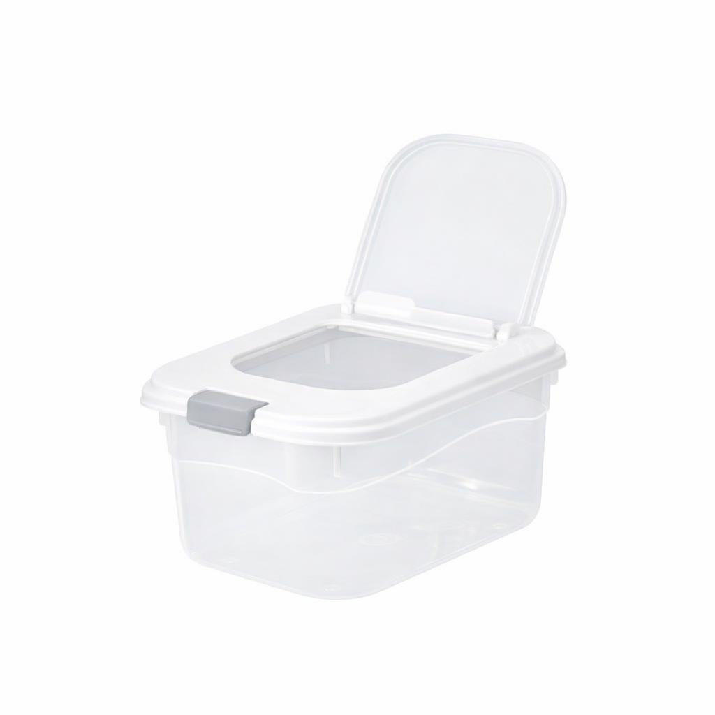 Food Storage Containers Airtight, Kitchen - Rice Bucket, Thickened Barrel Wall F #variant:5L