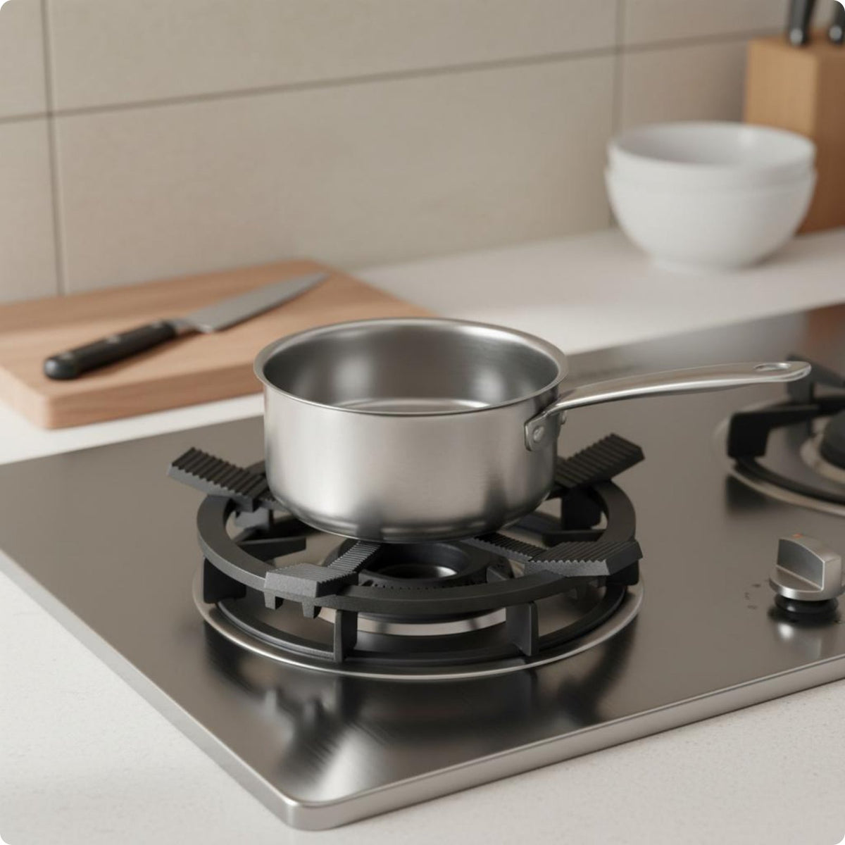 Gas Cooktop Wok Support Easy to Clean Non Slip Cooktop Grate