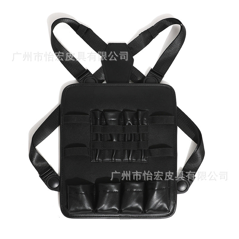 Hairdressing Chest Bag for Scissors and Combs, Electric Trimmer Storage, Multifunctional Tool Bag for Stylists