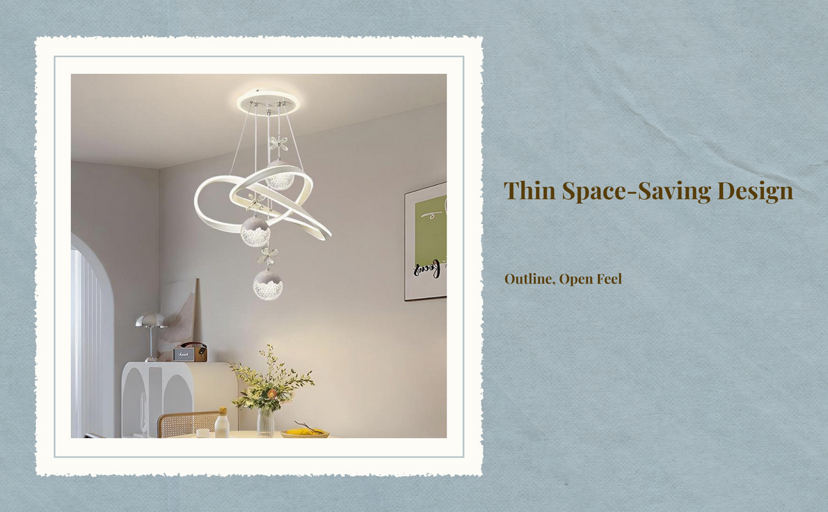 Dimmable LED ceiling light, eye-safe