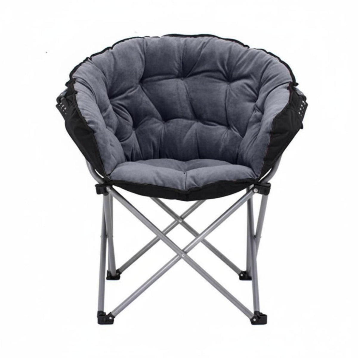 Padded Saucer Chair Comfortable Luxuriously Soft Saucer Chair Easy to Stow
