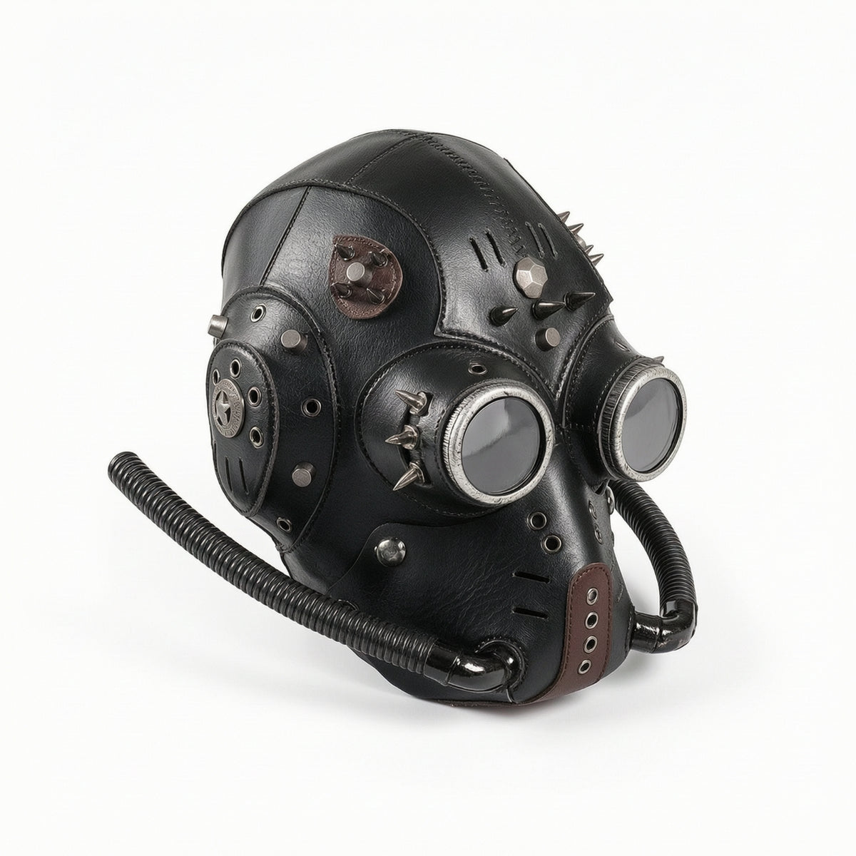 Steampunk Mask Gothic Mask with Rivets Halloween for Costume Parties, Cosplayers