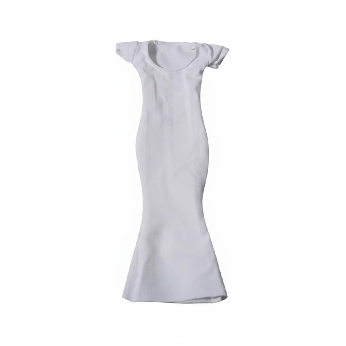 Mermaid Doll Dress Body-Hugging Playthings Short Sleeves