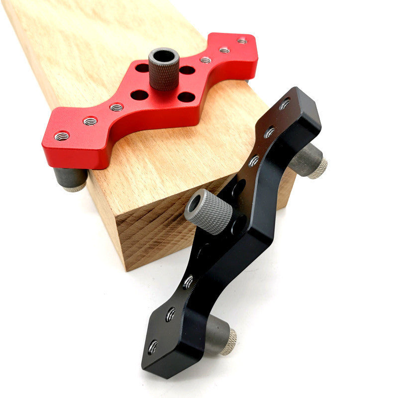 New Diamond-Shaped Straight Hole Locator for Woodworking Vertical Positioning