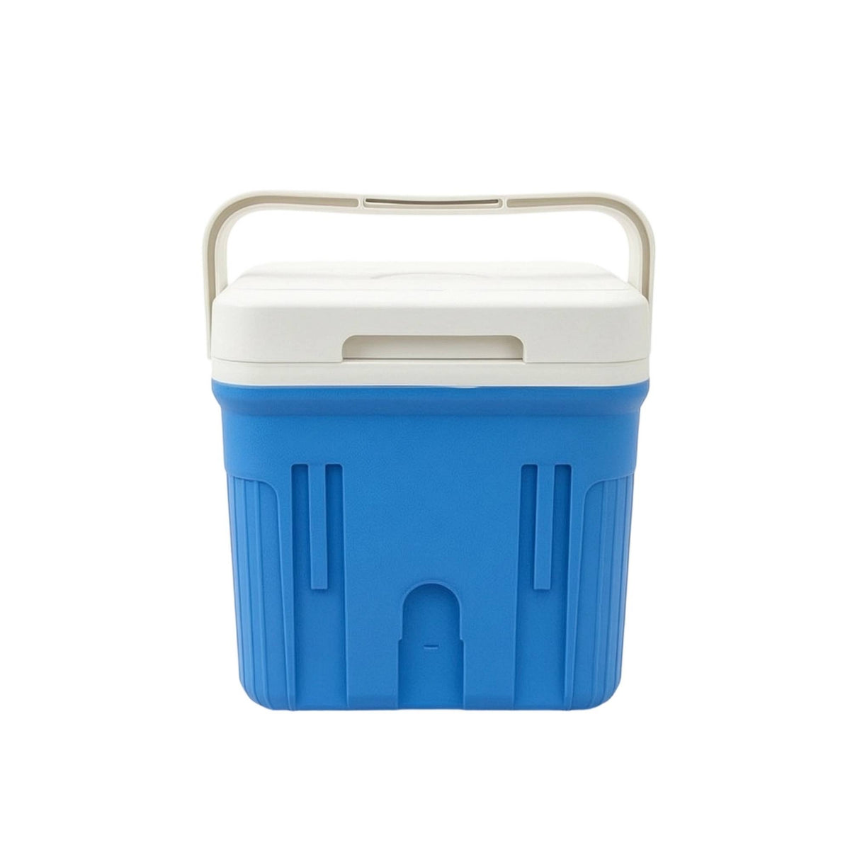 Portable Insulated Cooler Box Compact Hard-Shell Cooler Lightweight Ice Chest with Handle for Campers, Picnickers