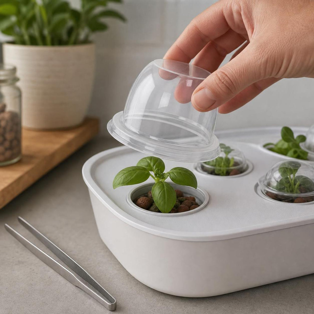 Hydroponic Net Pots and Accessories for Soilless Cultivation