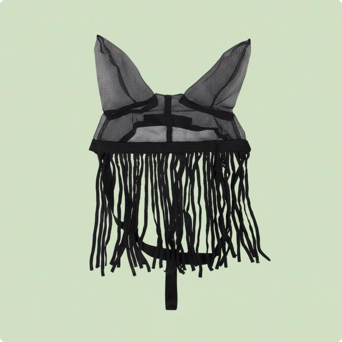 Ear Bonnet with Fringe Summer Use Horse Ear Bonnet Breathable Mesh for Pasture
