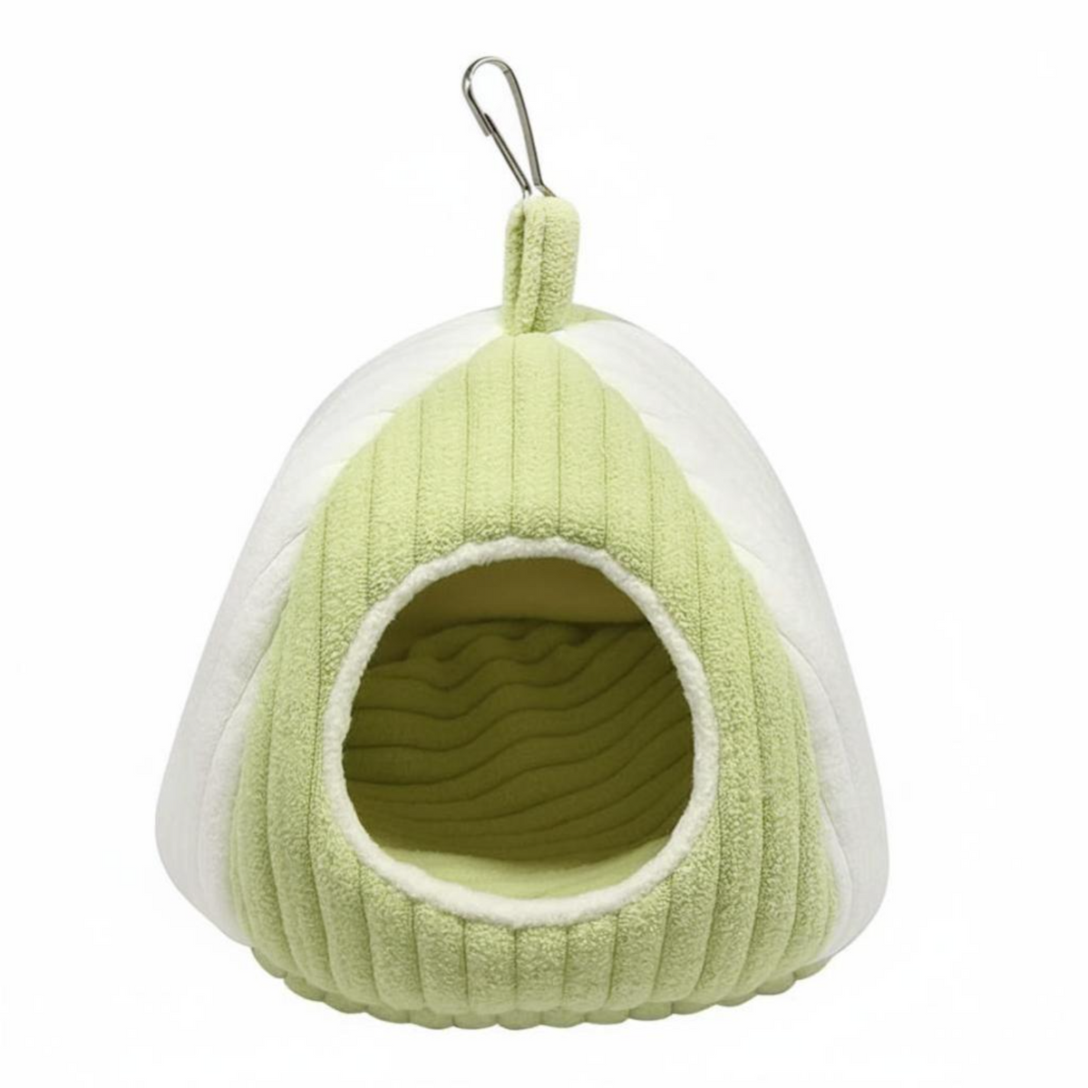 Winter Plush Bird Bed, Warm Parrot House, Cozy Shelter