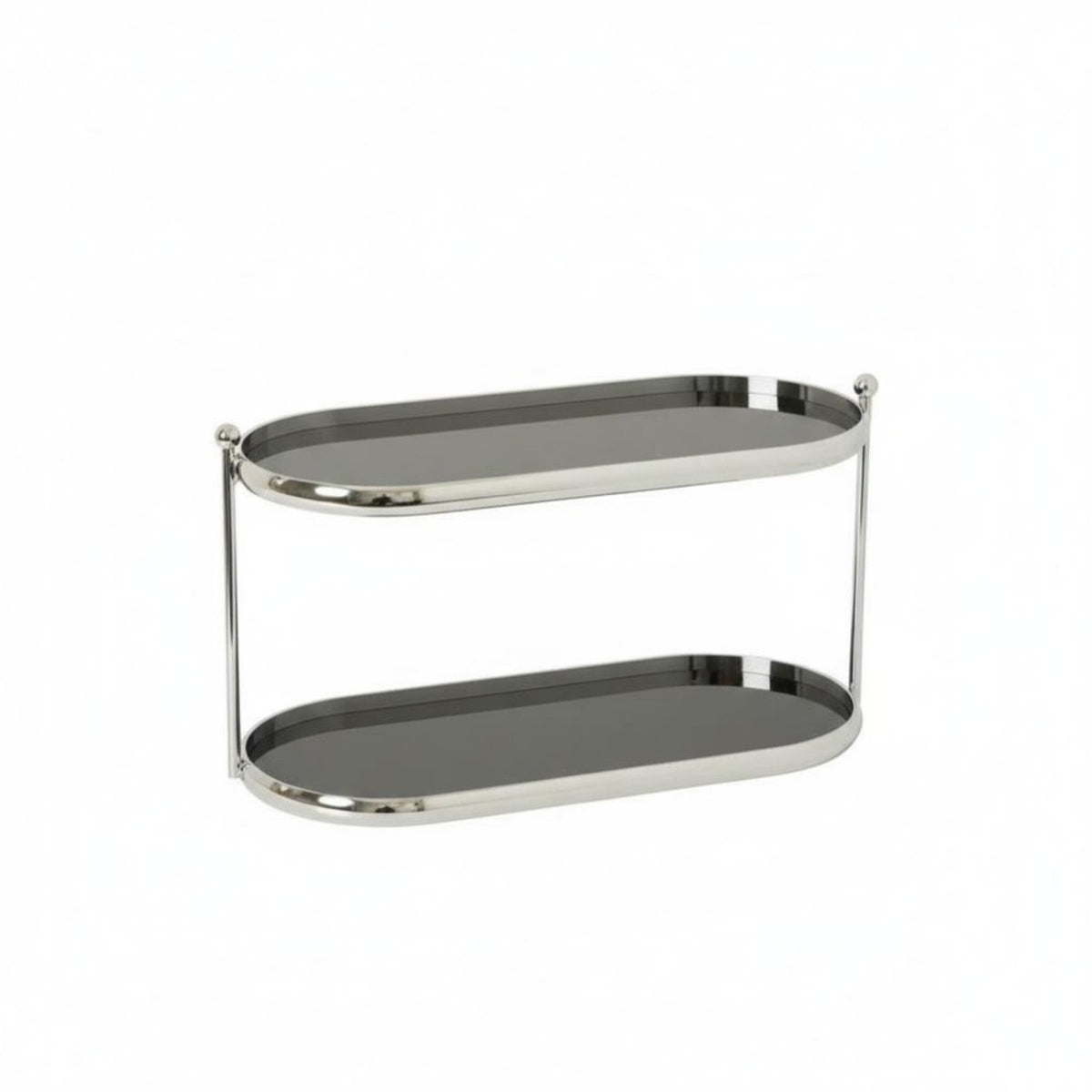Tiered Acrylic Organizer Space-Saving 2-Tier Shelf Included for Adults, Students