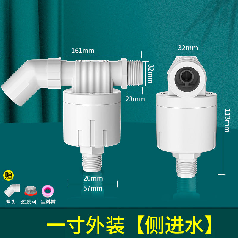 1 Inch / External Side Inlet