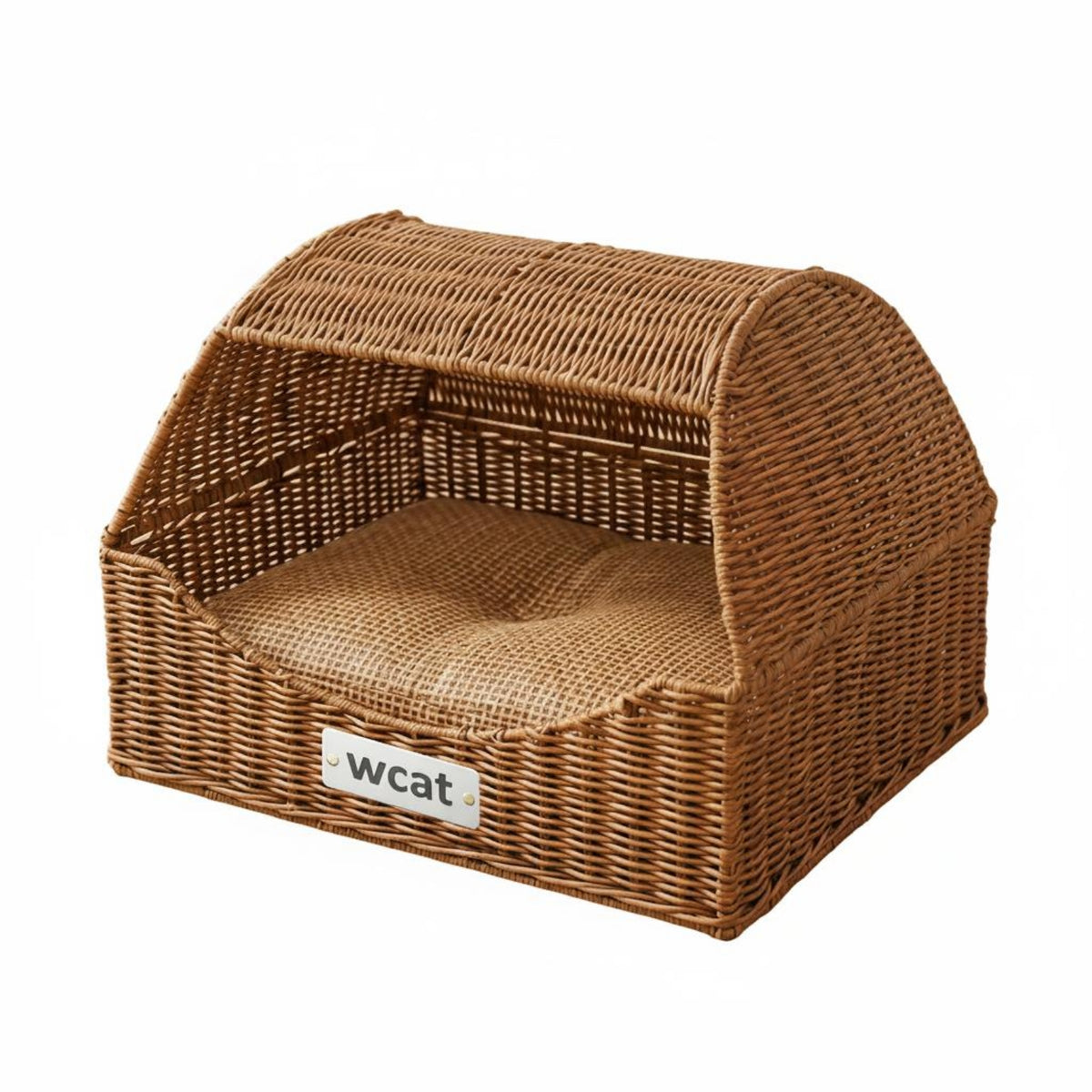 Drawer Type Pet Bed Breathable Semi Enclosed Feline Bed Cozy for Summer, Indoor