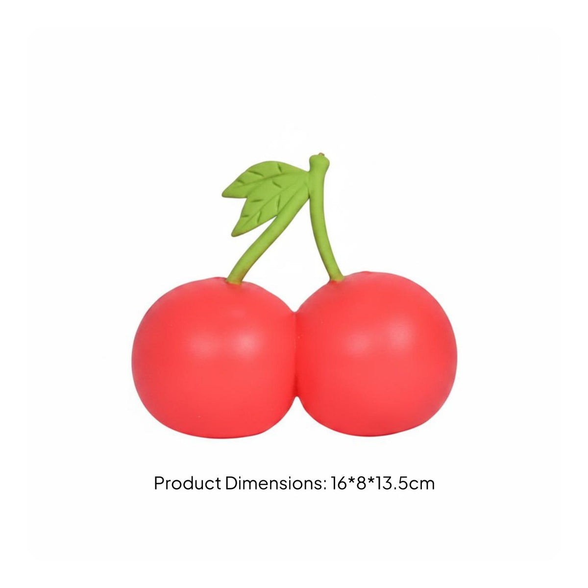 Two Cherry Soft Sensory Item Transparent PVC Box