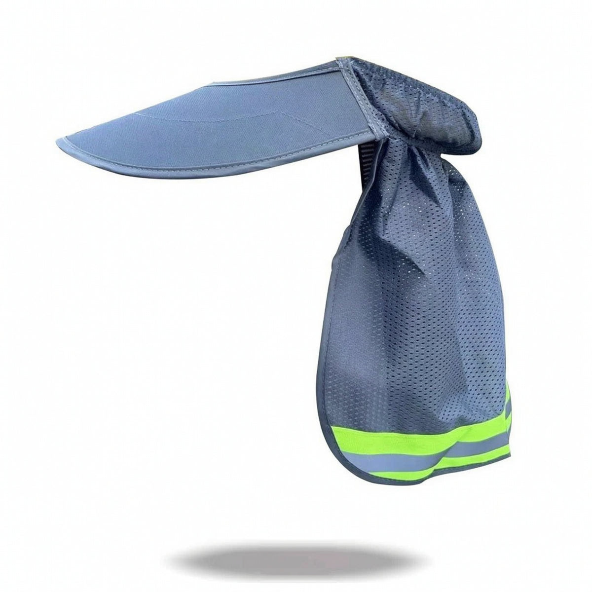 Breathable Hard Hat Sun Shade with Neck Flap Reflective Helmet Cover with Neck Flap Adjustable Hard Hat Brim Sun Shade Universal Fit for Farmers