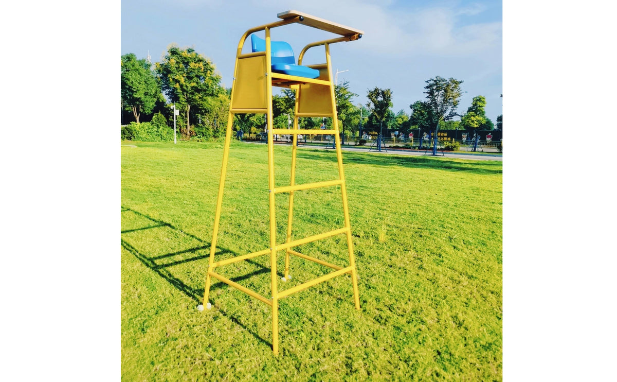 Volleyball Referee Chair Metal Frame Referee Ladder Chair Panels Sports Gear