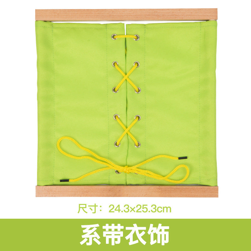Green Lace-up