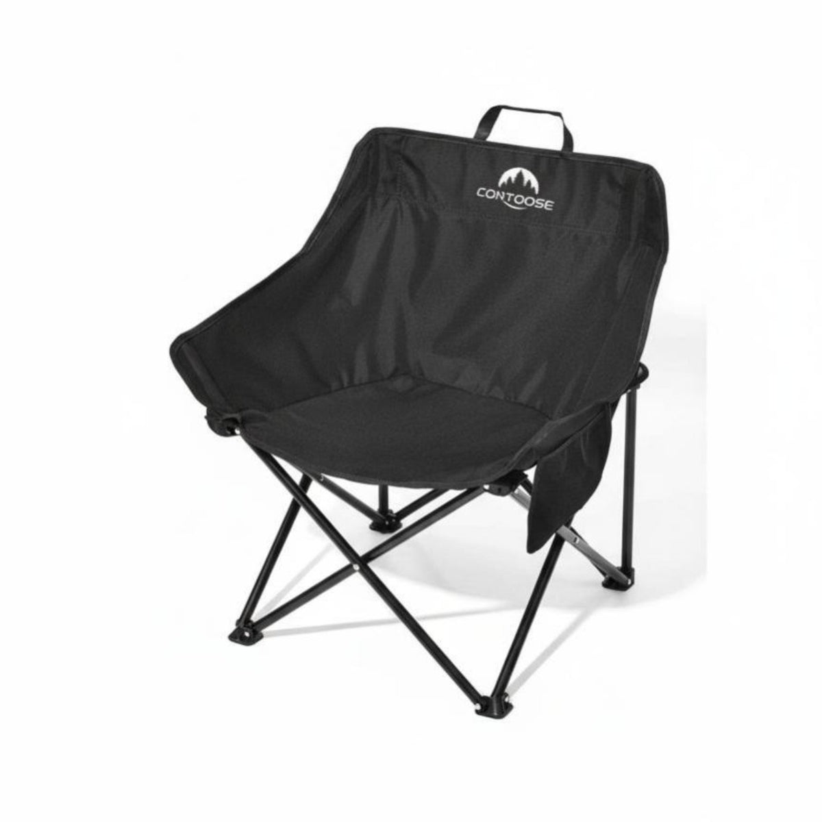 Foldable Highspine Moon Chair Portable Highspine foldable Recliner Comfortable Folding Seat sturdyDuty for Campers, Anglers, Beachgoers, Camping, Fishing, Beach, rearyard