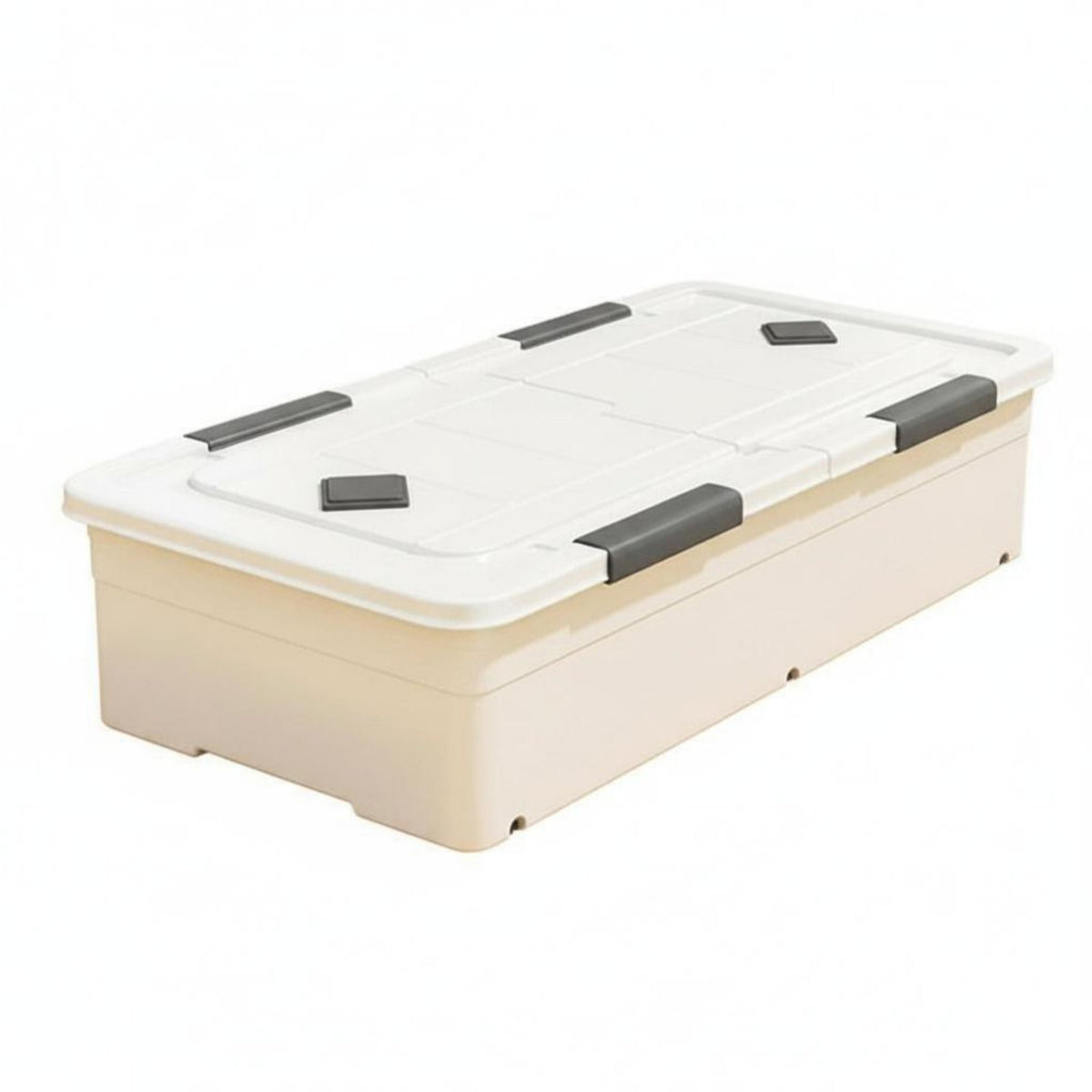 Under-Bed Rolling container sturdy Rolling Storage container no-tools-required Assembly for Parents