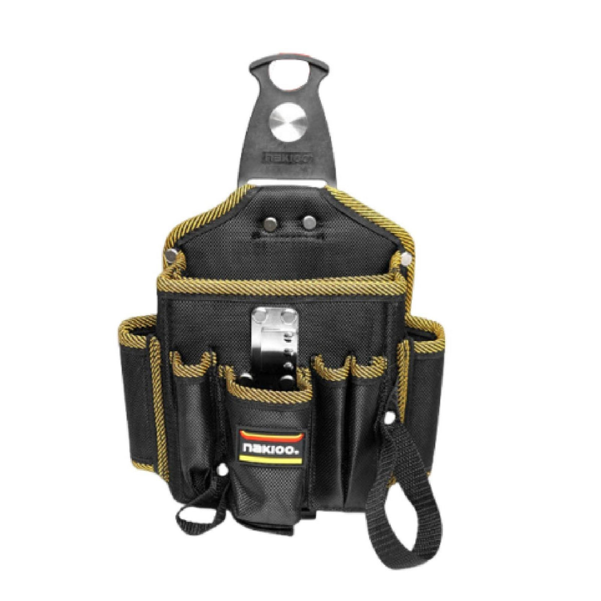 Rotating Car Wrap Tool Pouch Waist-Worn Tool Pouch with Metal Clip Professional Belt Bag Portable