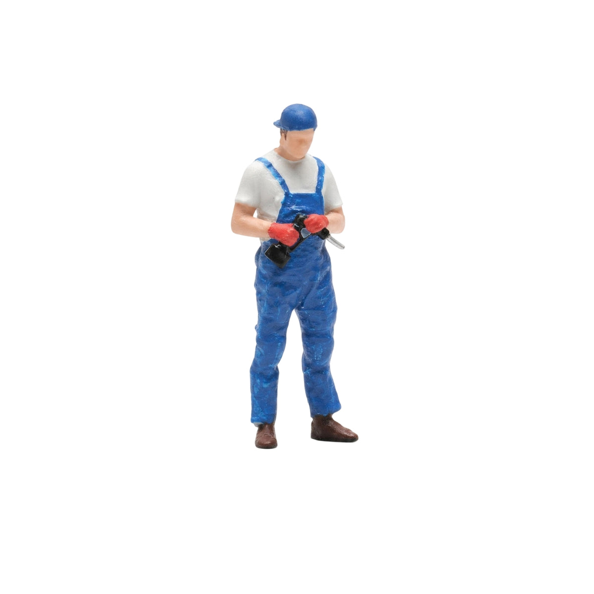 Resin Miniature Mechanic Figure Detailed Mechanic Figure Realistic Model Worker Precisely Scaled for Collectors