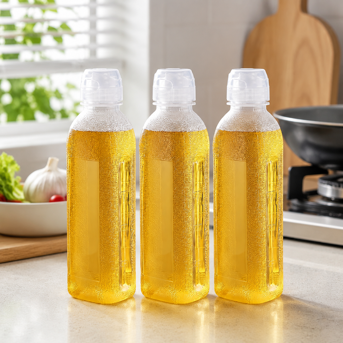 Oil Sprayer Set, Thick-Walled & Heat-Resistant Oil Dispenser Bottles, Leak-Proof Oil and Vinegar Containers for Camping, BBQ, Travel, Picnics, Car