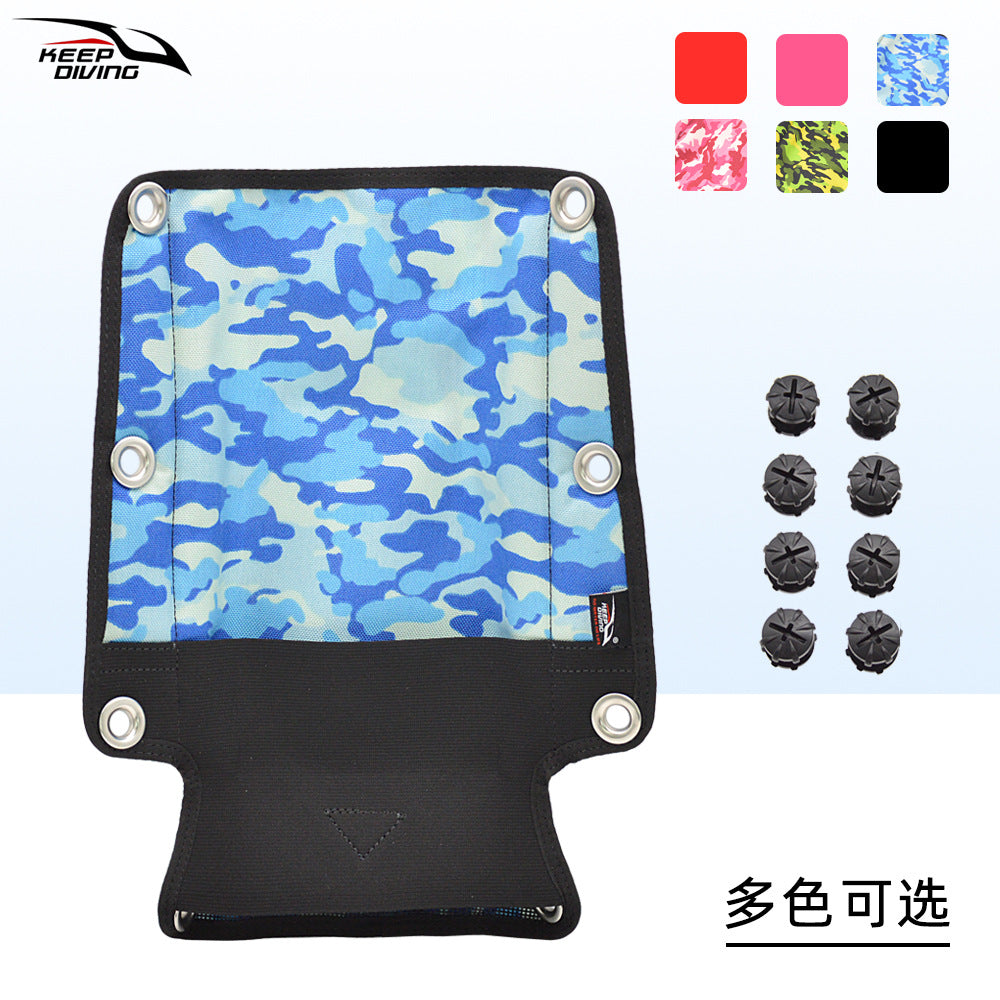 Diving Backplate Soft Pad BC Technical Diving Back Cushion for OMS, HOLLIS, HALCYON and Other Brands