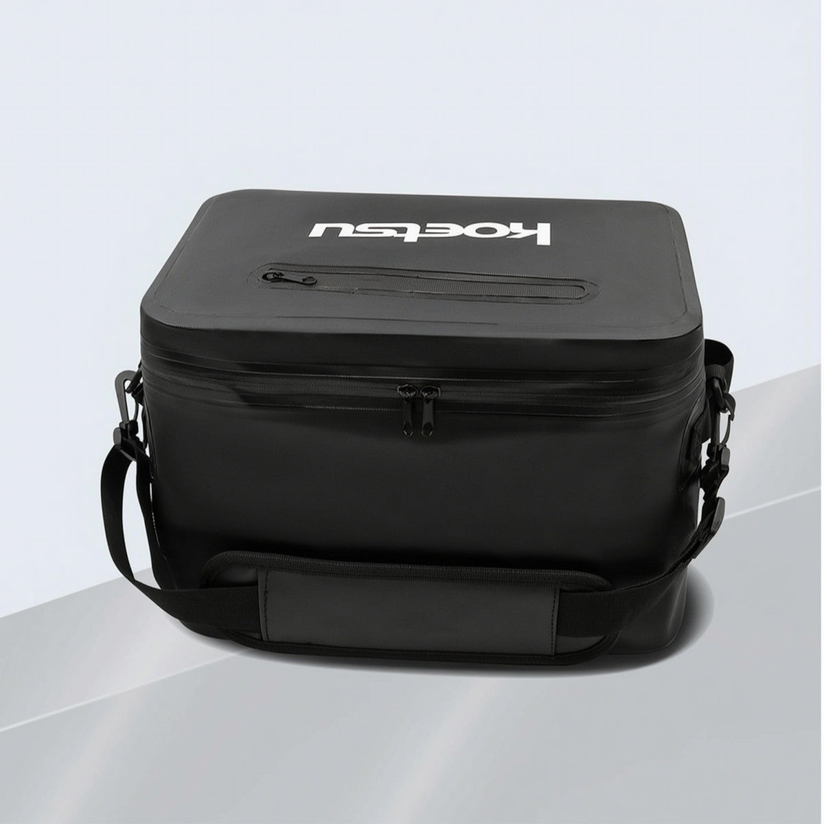 Waterproof Paddleboard Cooler Bag Soft-Sided Cooler Bag with Mesh Pocket Adjustable Sturdy for Kayakers