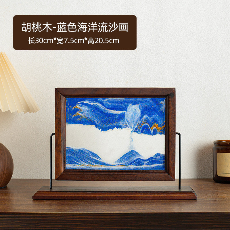 Walnut-blue Ocean